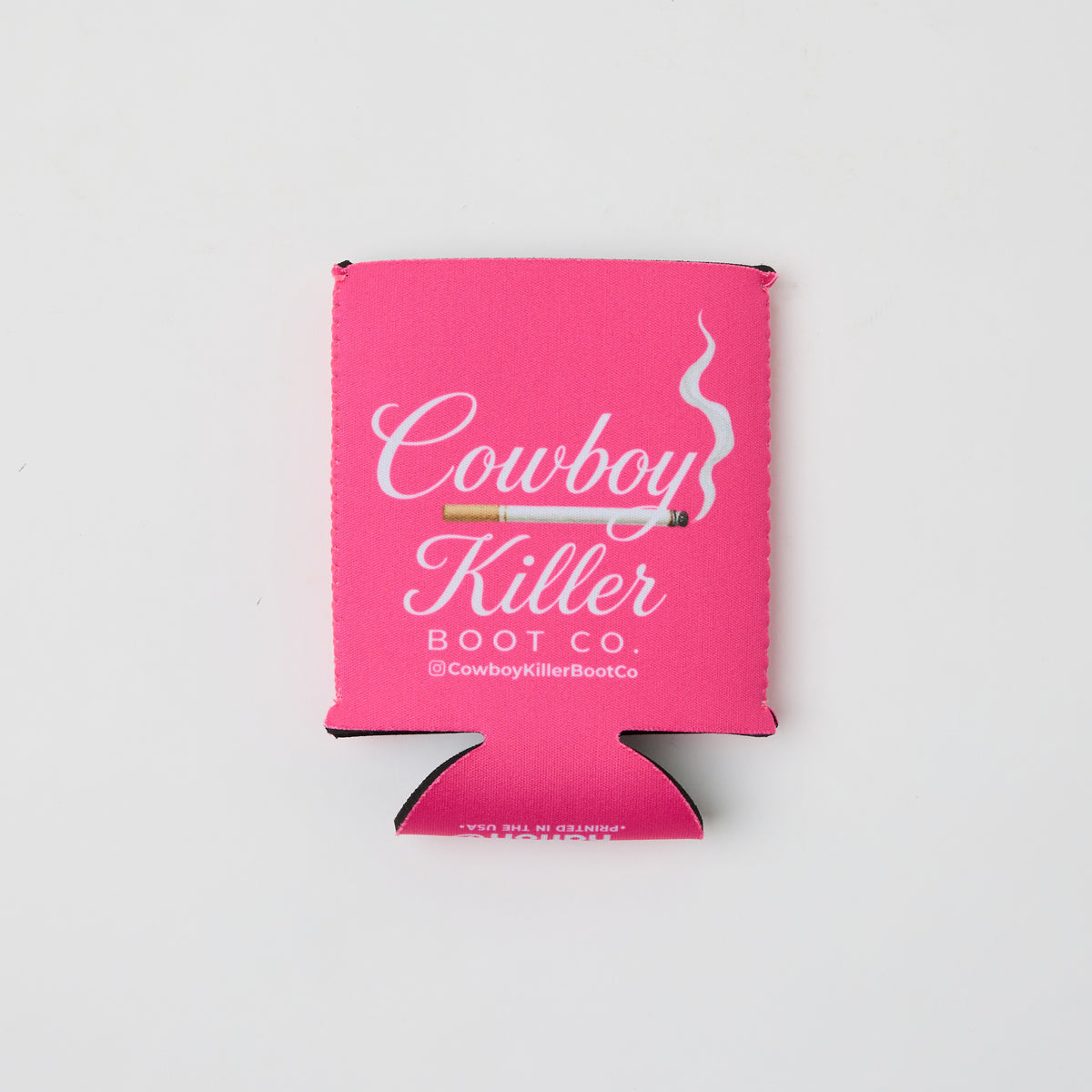 OG Cowboy Killer Koozie- Hot Pink