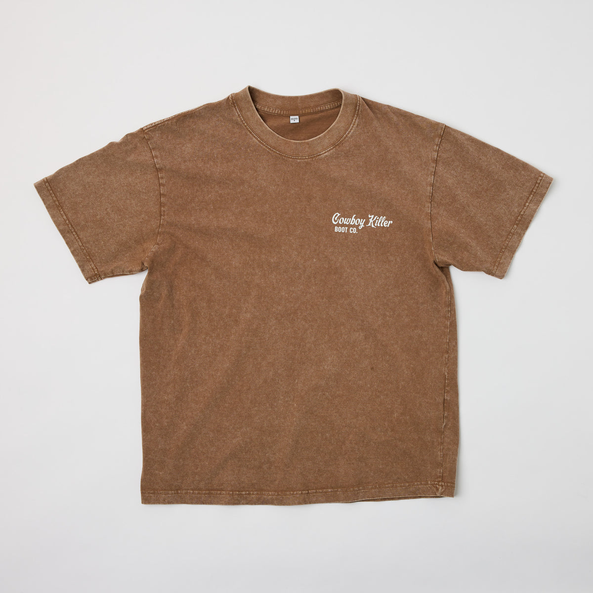 CK Tee-Tall Cowgirl-Coffee
