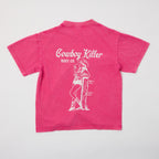CK Tee-Tall Cowgirl-Neon Rose